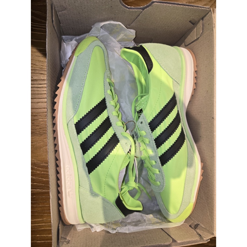 Adidas SL 72 OG Womens 6.5 Signal Green Black Gum JQ8307 New With Box